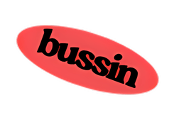 bussin sticker