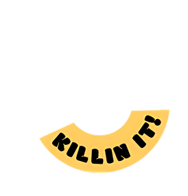 KILLIN IT! sticker